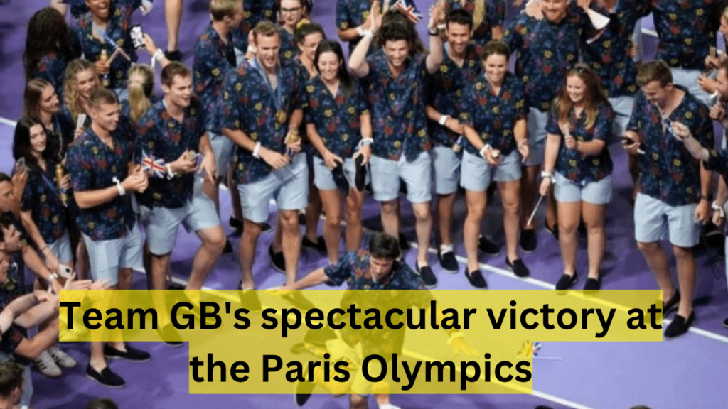 Team GB’s spectacular victory at the Paris Olympics